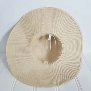None | Accessories | Floopy Straw Hat Womens Wide Brim 